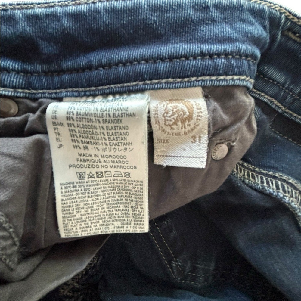 Diesel- Thavar‎ Jeans- Slim skinny- 31x32 - Picture 10 of 11